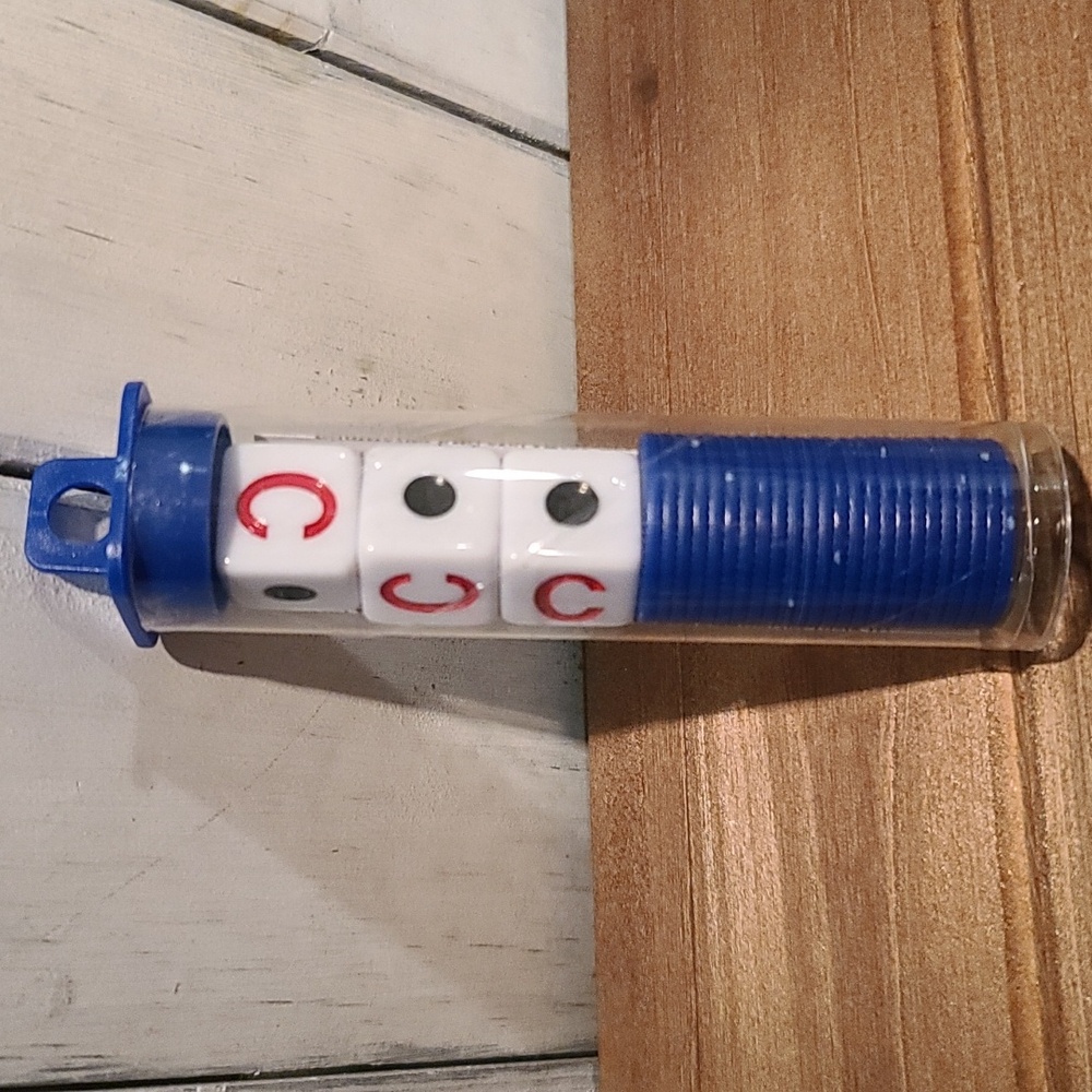 DICE GAME Left Center Right Family Travel Fun Game NWT